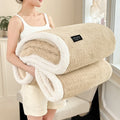 Axyaa Milk Velvet Queen Size Bed Blanket for Warmth & Comfort