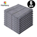 Axyaa Microfiber Dishcloth Set of 6 for Home Cleaning and Polishing