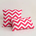 Axyaa Colorful Waterproof Outdoor Cushion Cover Striped Wave Durable Pillow Case