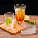 Axyaa Acrylic Transparent Tea Mugs Set - Multi-size Handy Water Glass Kitchen Drinkware