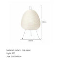 Nordic Retro Handmade Xuan Paper Floor Lamp LED Light for Axyaa Brand
