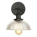 Axyaa Industrial Vintage Iron Bedside Wall Lamp With LED Light