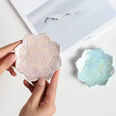 Axyaa Ceramic Ring Dish - Jewelry Holder Tray for Earrings, Rings, Necklaces