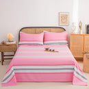Axyaa Coarse Cloth Bed Sheet Queen Size Soft 100% Cotton Durable Breathable Naked Sleep