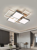 Axyaa Nordic LED Ceiling Lamp Aluminum Acrylic Flush Mount