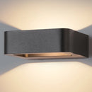 Axyaa Outdoor Waterproof Up and Down Wall Sconce for Porch Garden Indoor Lighting