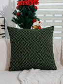 Axyaa Christmas Red/Green Geometric Pillowcase 30x50cm Home Decor Sofa Car Chair