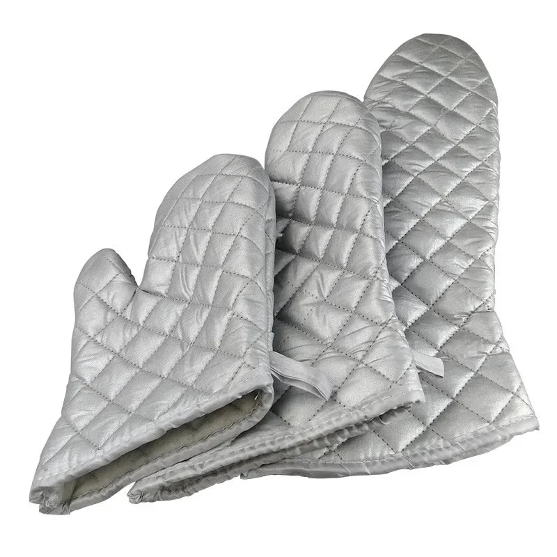 Axya Heat Resistant Kitchen Gloves for BBQ Microwave Oven Baking