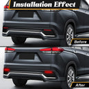 Axyaa LED Rear Bumper Reflector Lights with Running Brake and Dynamic Turn Signals