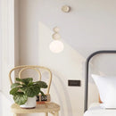 Axyaa Iron Ball Lampshade LED Wall Sconce for Modern Home Decor