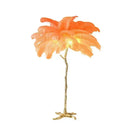 Axyaa Feather LED Floor Lamp: Elegant Nordic Standing Light for Home Decor