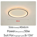 Axyaa Nordic Minimalist LED Ceiling Light for Living Room Kitchen Restaurant