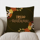 Axyaa Autumn Pumpkins Pattern Pillow Cover for Sofa Bedroom Car
