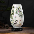 Axyaa Chinese Ceramic Vase Ornaments for Office, Home, Store Decor & Furnishing