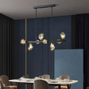Axyaa Crystal Chandelier Pendant Light for Living Room and Dining Room