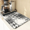 Axyaa Lattice Pattern Diatomaceous Earth Table Mat Set
