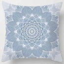 Axyaa Indian Mandala Print Polyester Pillow Case Sofa Decor Throw Pillows 45x45cm