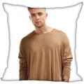 Axyaa Satin Soft Pillow Cover Square Zipper Pillowcase