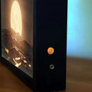 Axyaa Modern Minimalist Luminous Lighting Painting for Bedroom - Three Color Dimming