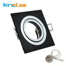 Axyaa Adjustable LED Ceiling Downlight Frame Black/Silver GU10/MR16 Spotlight