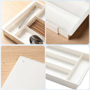 Axyaa Retractable Kitchen Drawer Organizer Box for Cutlery, Stationery & Clutter Org.