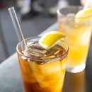 Glass Straws Set for Smoothies & Cocktails - Axyaa Eco-Friendly Reusable Straws