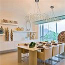 Axyaa Modern Starry Sky Pendant Chandelier for Living Room & Restaurant
