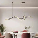 Axyaa Minimalist LED Pendant Lights for Dining Room, Living Room, and Bar