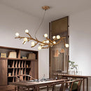 Axyaa Modern LED Pendant Chandelier for Home Decor and Indoor Lighting