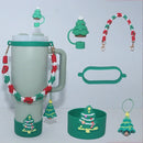 Axyaa 10mm Straw Cap Set for Stanley Tumbler Cup - 6pcs, Thermal Insulation, Christmas Gift