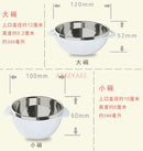 Axyaa Double-Layer Insulated 304 Stainless Steel Baby Food Bowl