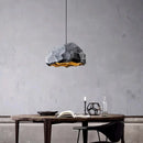 Axyaa Stone-Shaped LED Pendant Light for Living Dining Room Bedroom