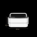 Axyaa 304 Stainless Steel Insulated Lunch Box Microwave Safe for Students at Work