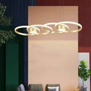 Axyaa Nordic Dining Pendant Lights for Indoor Living Room Chandelier
