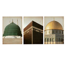 Axyaa Mosque Canvas Print Wall Art for Living Room Decor