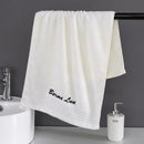Axyaa Bamboo Fiber Towel Set - Soft, Absorbent, Gift-Worthy Quality Towels