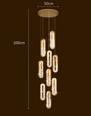 Axyaa Modern Indoor Pendant Lights LED Chandeliers for Living Room Ceiling Lamp