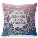 Axyaa Bohemian Mandala Pillow Case - 45*45 cm - Linen Pillowcases