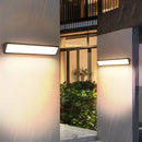 Axyaa Outdoor Motion Sensor LED Wall Sconce - Waterproof, Corner Garden Light
