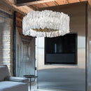 Axya Contemporary Chandelier: Minimalist Italian Design for Living Room, Bedroom, and Study