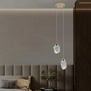 Axyaa Crystal Chandelier Pendant Light for Elegant Living Room and Bedroom Lighting