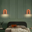 Axya Nordic Rotatable U-Tube LED Wall Lamp for Hotel Restaurant Bedroom