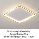 Axyaa Modern Gold/Black LED Ceiling Light for Home Lighting
