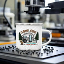 Axyaa Enamel Camping Mug Nature Hiking Travel Coffee Tea Cup