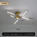 Axyaa LED Ceiling Lamps for Modern Home Lighting in Living Room, Bedroom, Kitchen, Dining Room