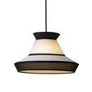 Axyaa Colorful Fabric Pendant Lamp: Japanese-Inspired LED Kitchen Decor