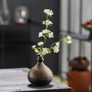 Axyaa Japanese Style Ceramic Vases Tabletop Ornaments Retro Craftsmanship Home Decor