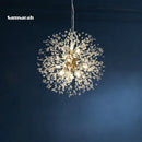 Axyaa Modern Crystal Dandelion Chandelier Lighting Pendant Lamp Home Decor