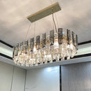Axyaa Modern Luxury Crystal Chandelier for Home Decor & Lighting