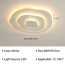 Axyaa Nordic LED Ceiling Light: Minimalist Modern Design Geometric Master Bedroom Light
